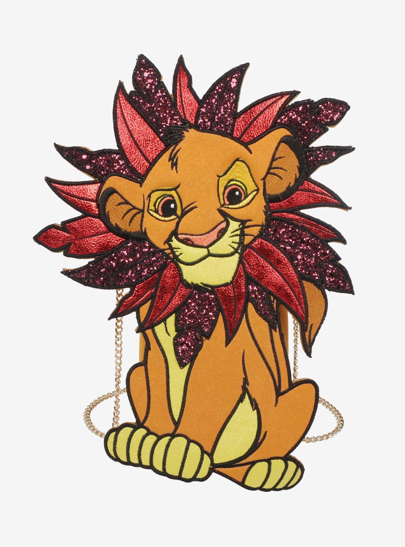 Danielle Nicole Disney The Lion King Simba Die Cut Crossbody Bag | Hot ...