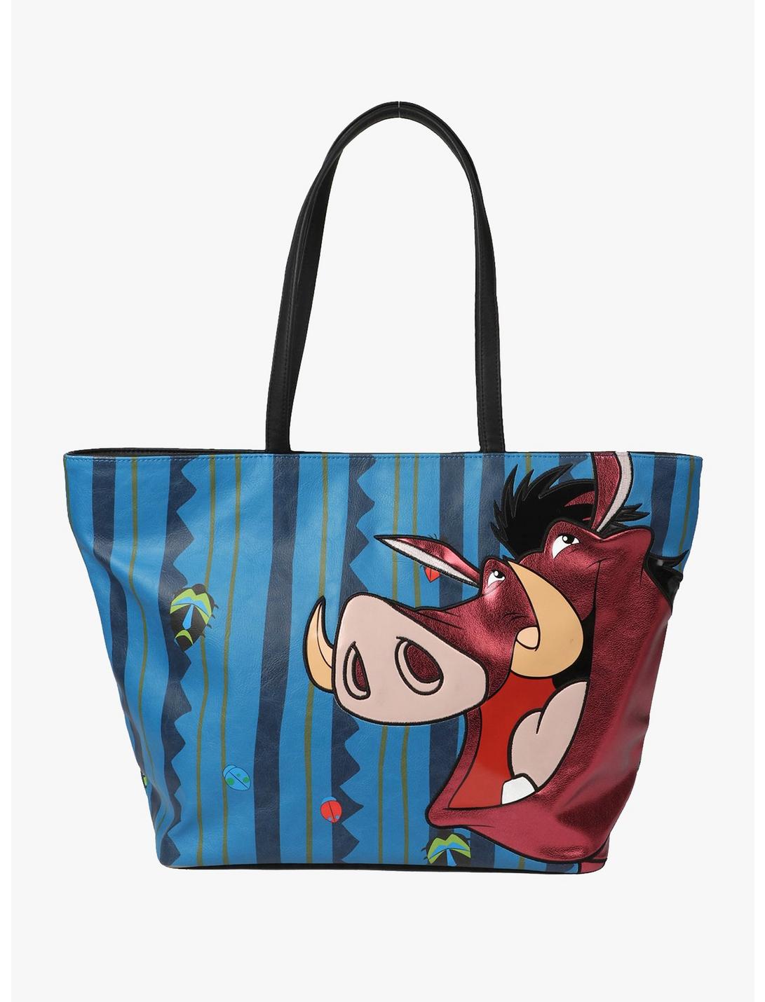 Danielle Nicole Disney The Lion King Timon And Pumbaa 2 in 1 Tote Bag, , hi-res
