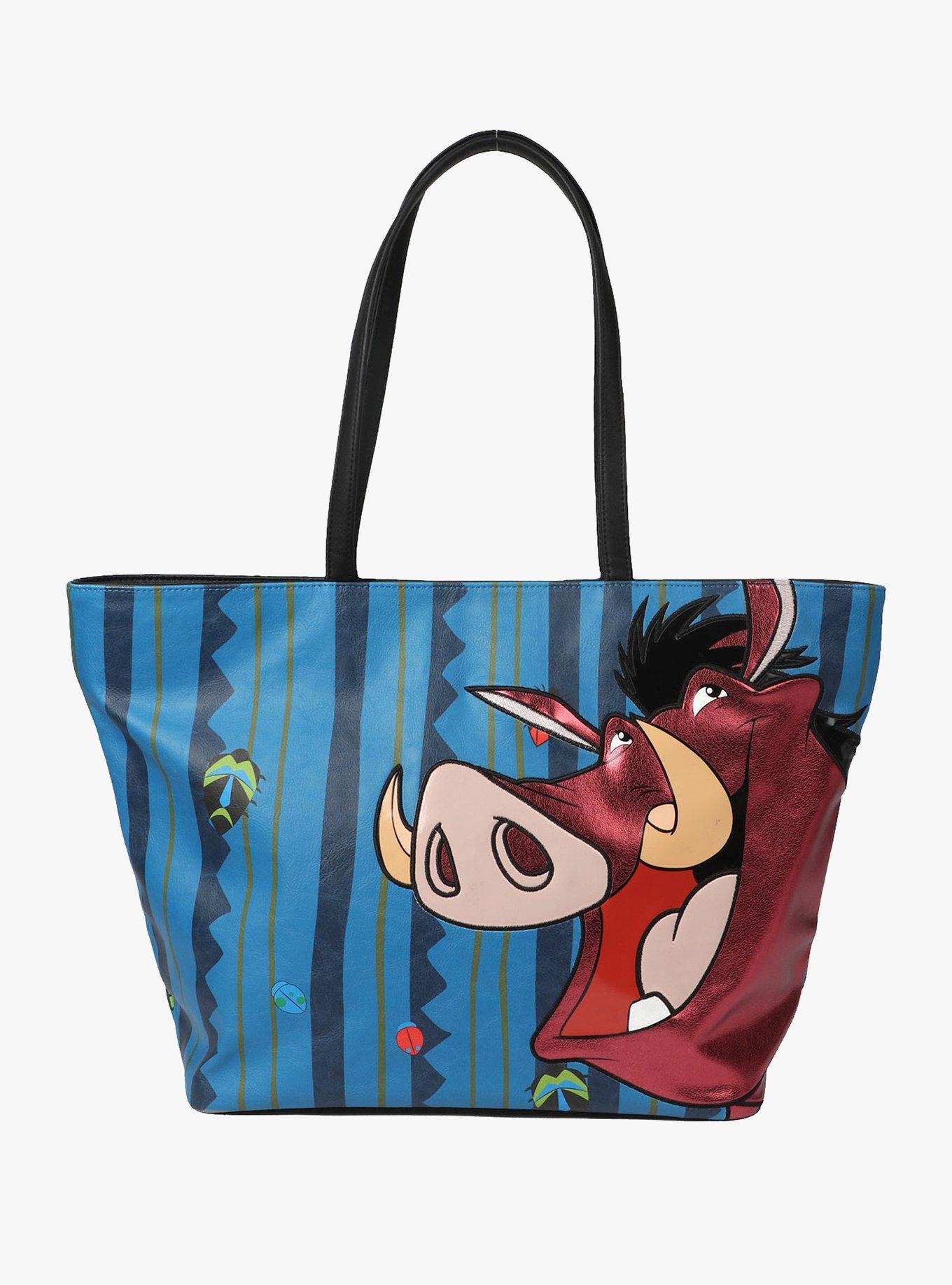 Danielle Nicole Disney The Lion King Timon And Pumbaa 2 in 1 Tote Bag, , hi-res