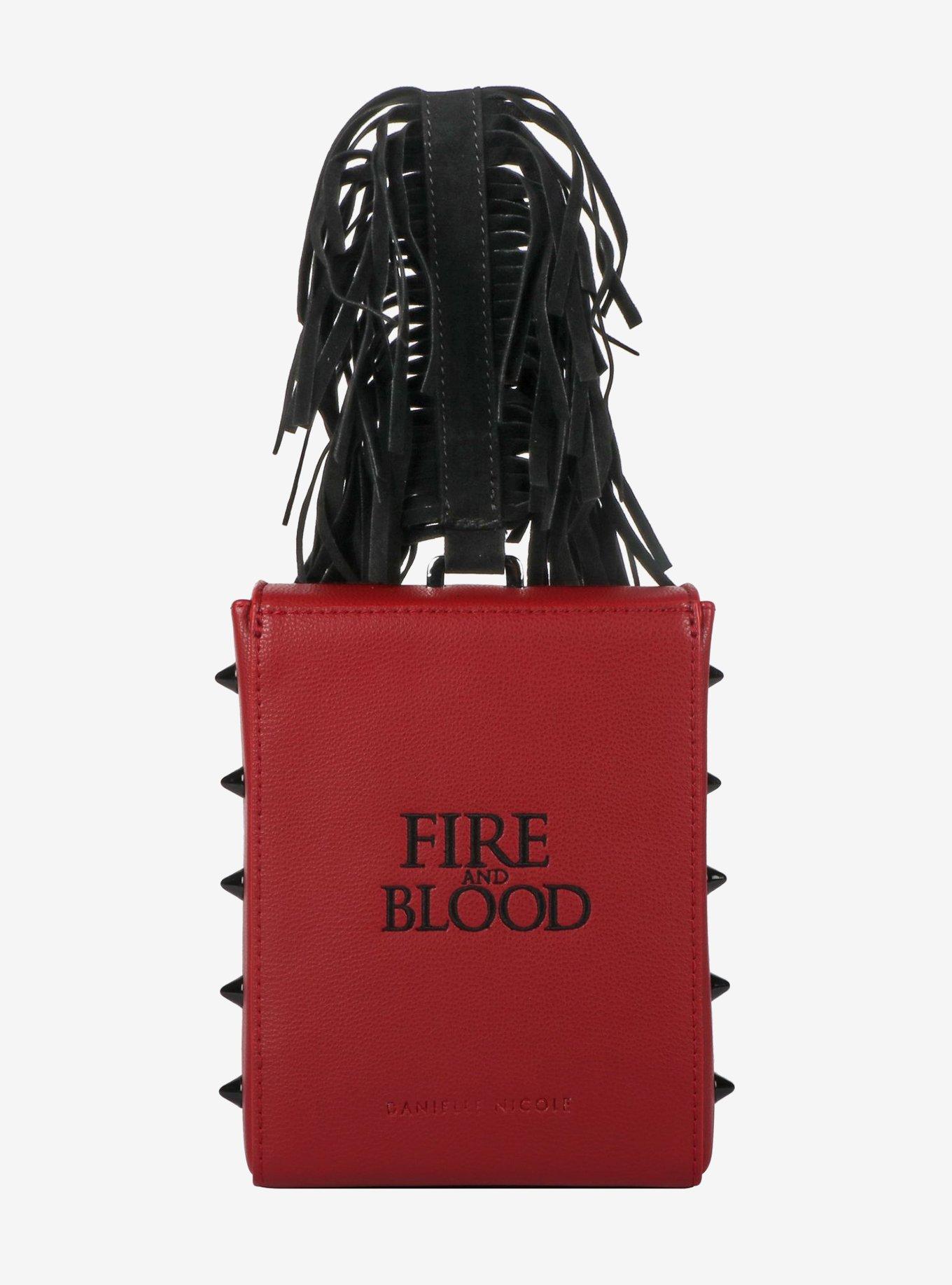 Lænestol Kan beregnes Seaside Danielle Nicole Game of Thrones House Targaryen Hard Case Crossbody Bag Red  | Hot Topic