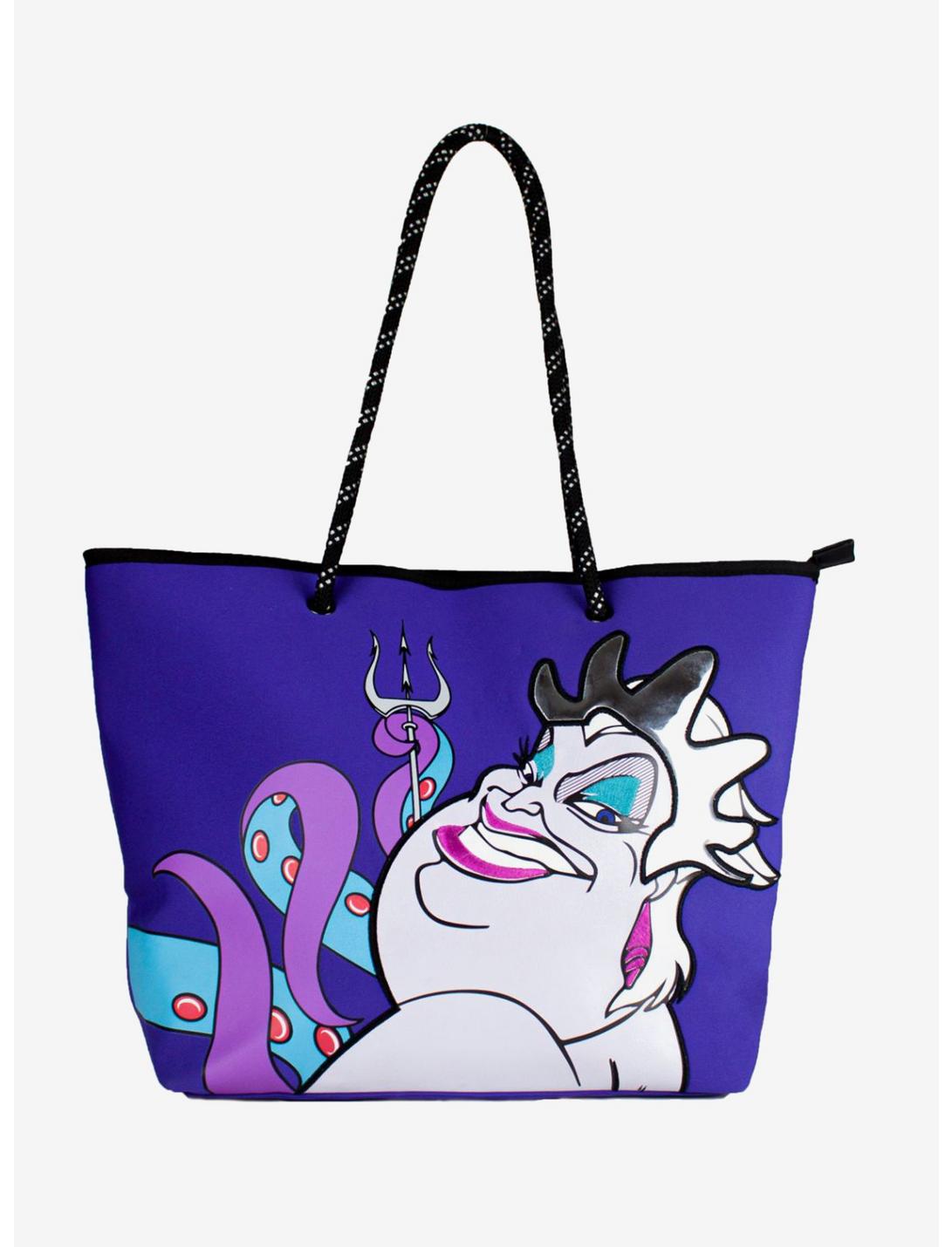 Danielle Nicole Disney The Little Mermaid Ursula Tote Bag Purple, , hi-res