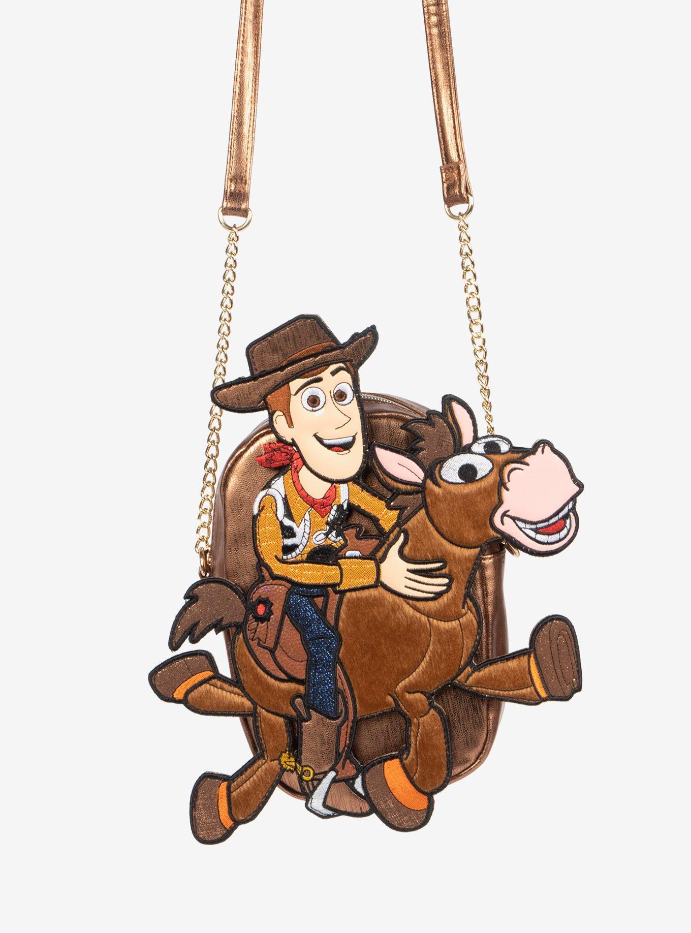 Danielle Nicole Disney Toy Story Woody Crossbody Bag Brown, , hi-res