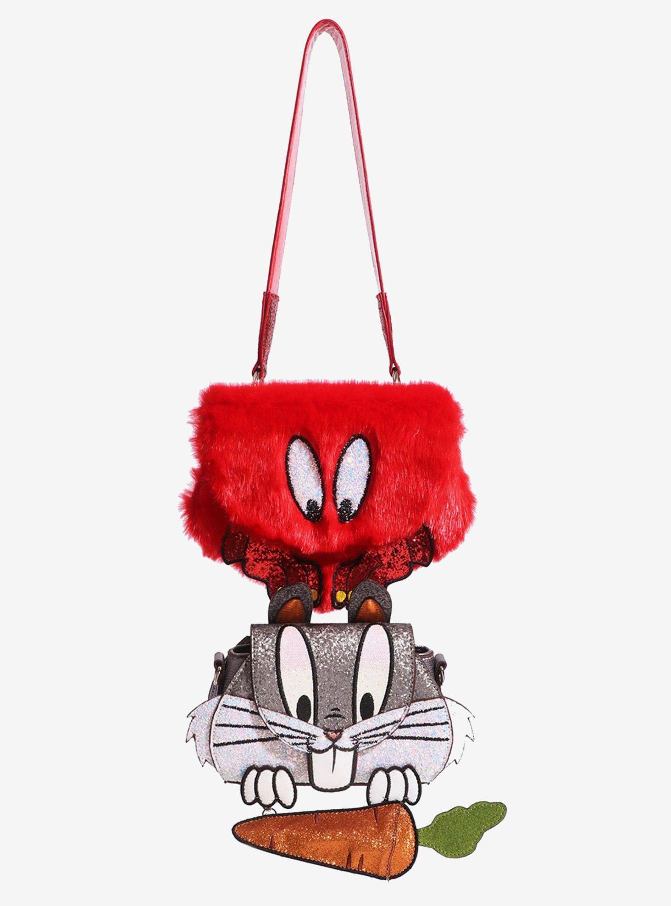 Danielle Nicole Looney Tunes Gossamer and Bugs Bunny Bag, , hi-res