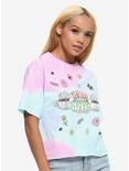 Friends Central Perk Flower Tie-Dye Girls T-Shirt, MULTI, hi-res