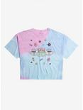 Friends Central Perk Flower Tie-Dye Girls T-Shirt Plus Size, MULTI, hi-res