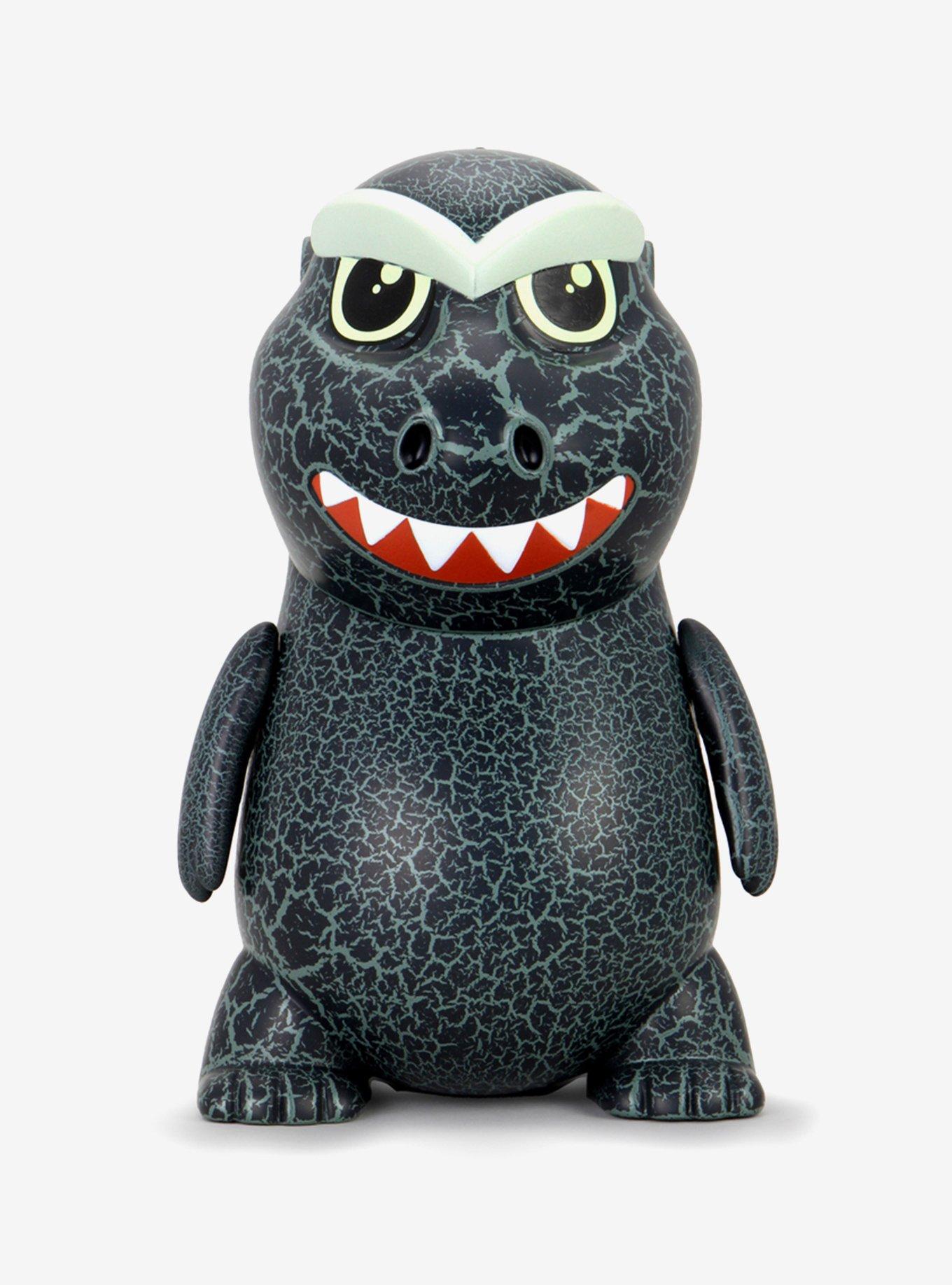 Kidrobot Godzilla (1954) Crackle Edition Glow-in-the-Dark Art Figure, , hi-res