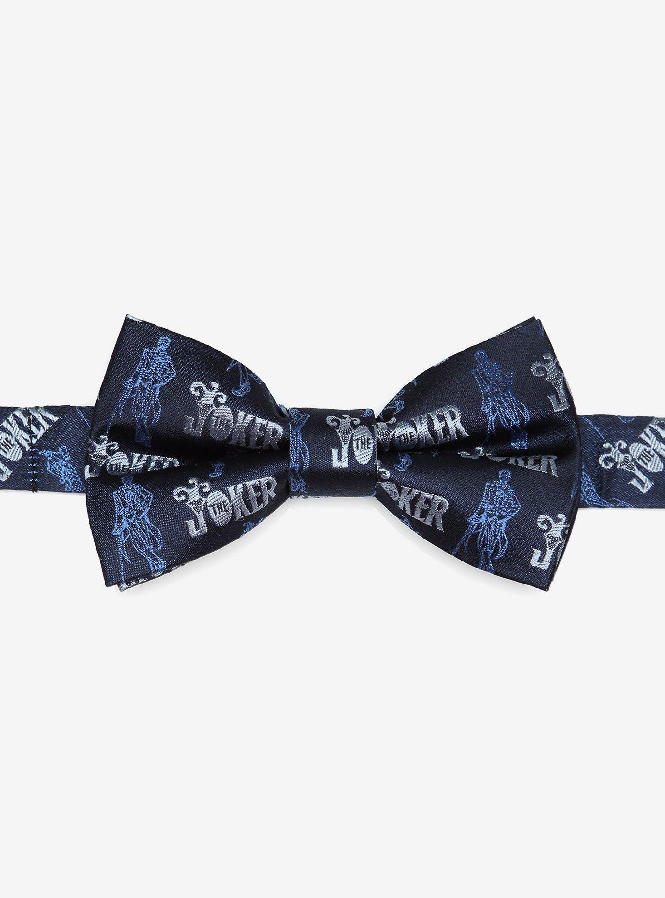 Dc Comics The Joker Blue Youth Bow Tie, , hi-res