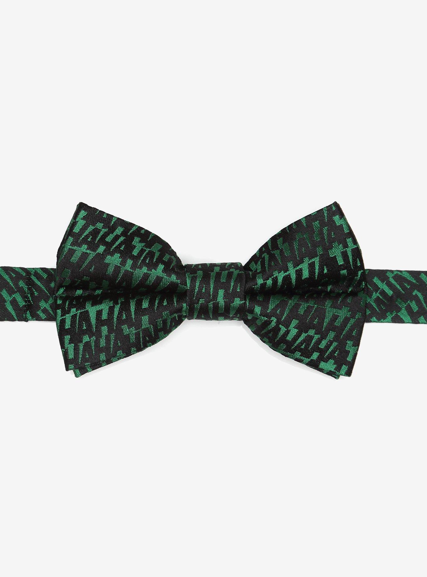 Dc Comics The Joker Ha Ha Green Youth Bow Tie, , hi-res