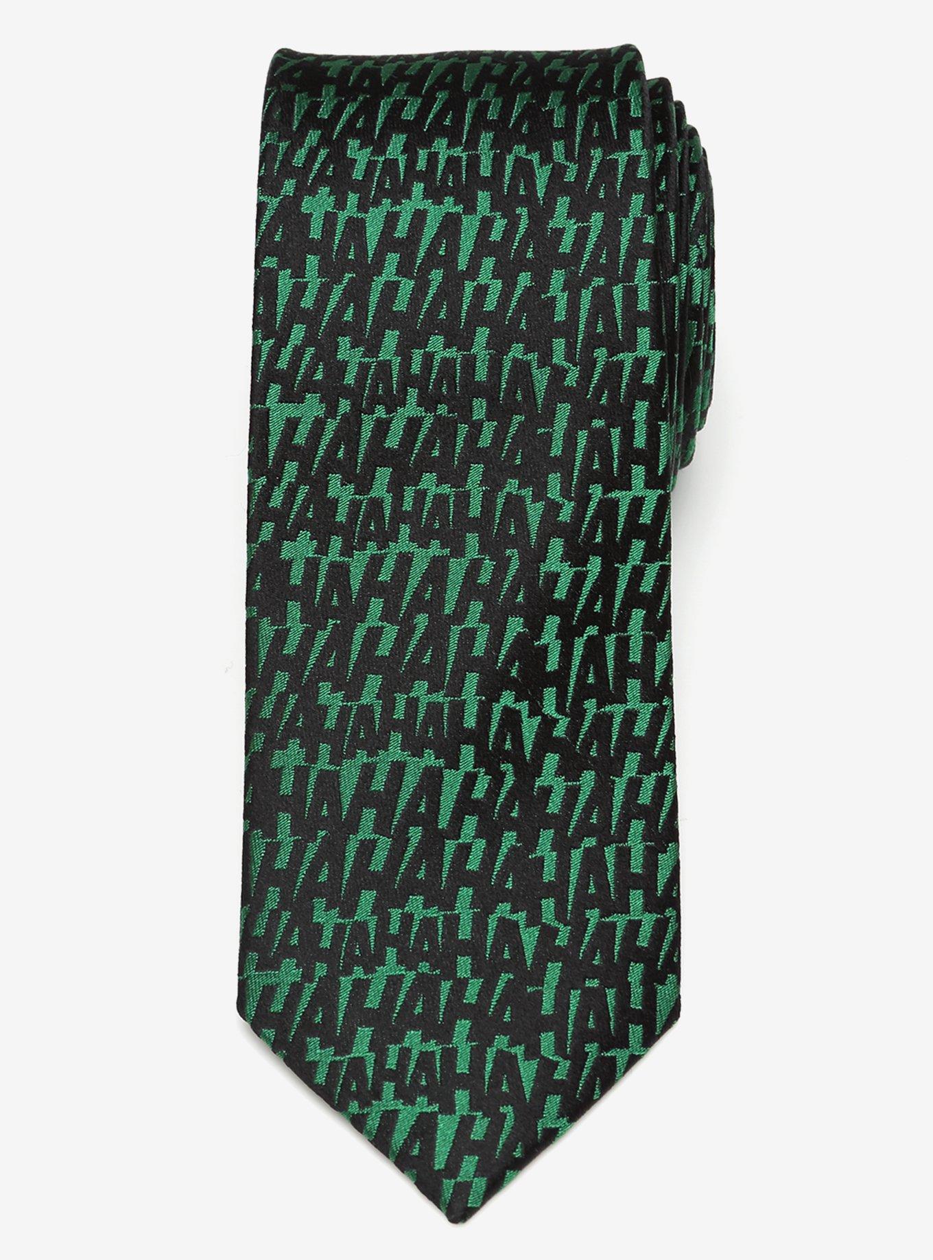 Dc Comics The Joker Ha Ha Green Youth Tie, , hi-res