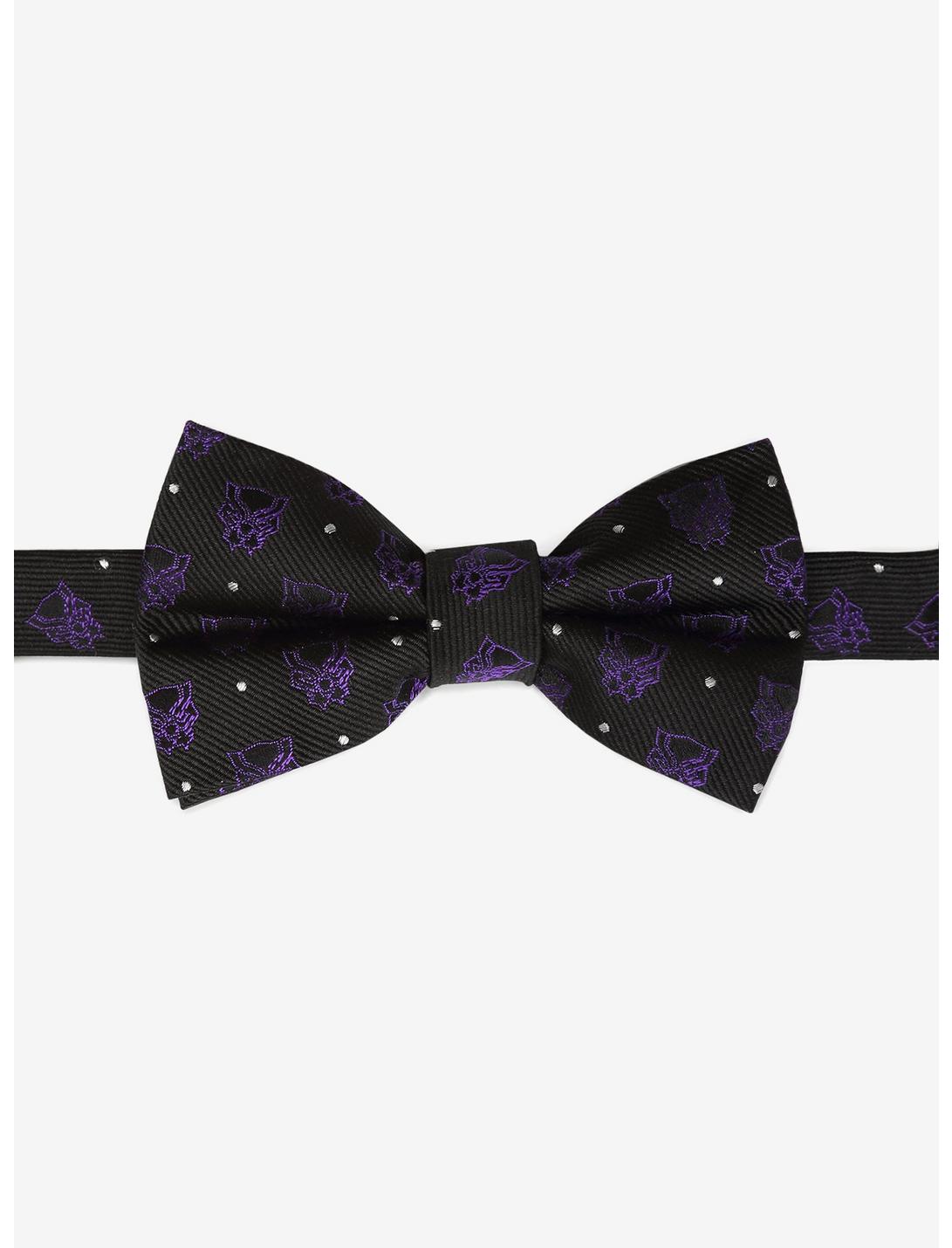 Marvel Black Panther Purple Dot Youth Bow Tie | BoxLunch