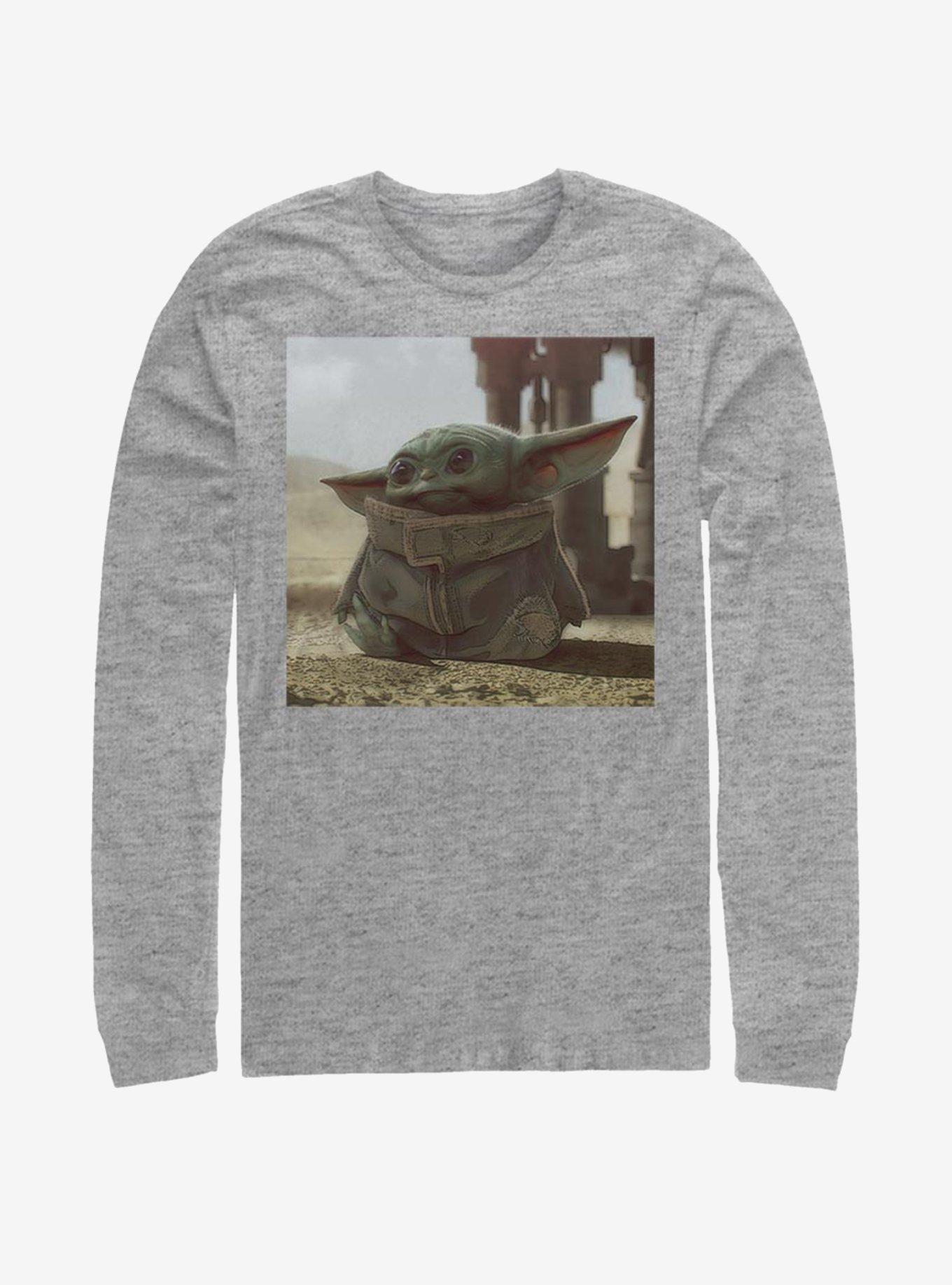Star Wars The Mandalorian The Child Square Scene Long-Sleeve T-Shirt, , hi-res