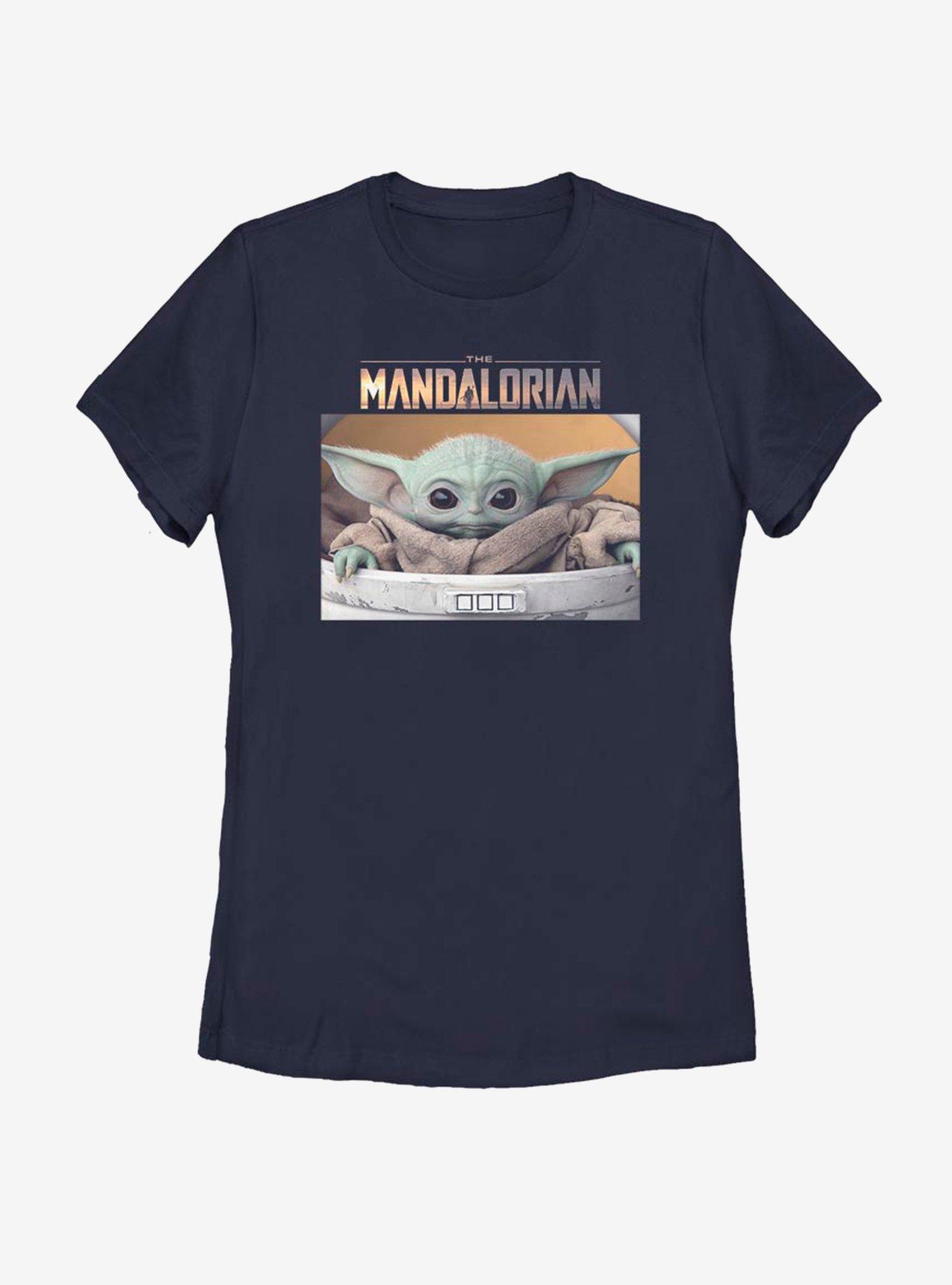 Star Wars The Mandalorian The Child Small Box Womens T-Shirt, , hi-res