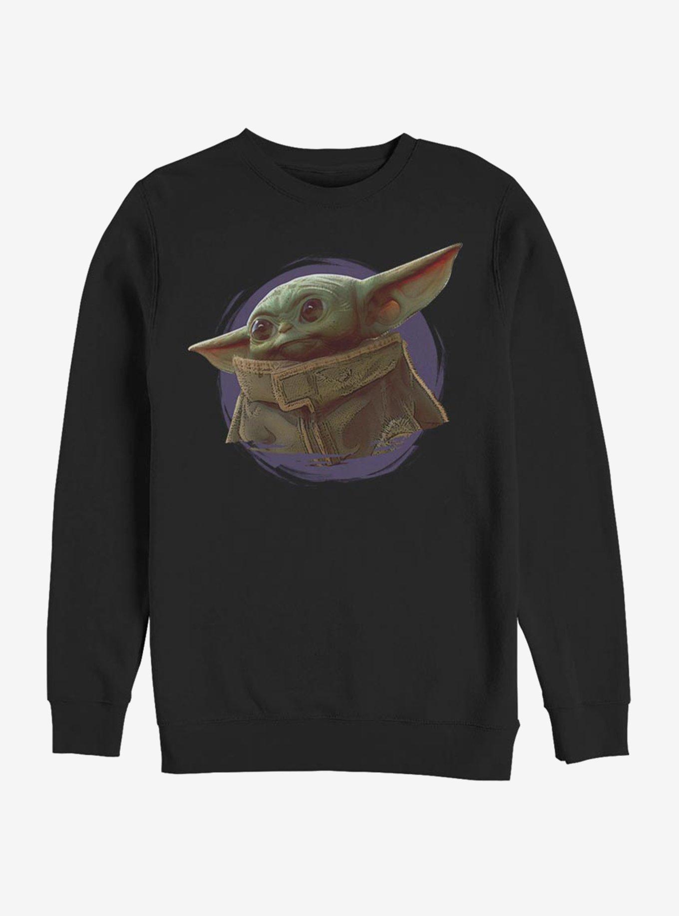 Star Wars The Mandalorian The Child Purple Ball Sweatshirt, BLACK, hi-res