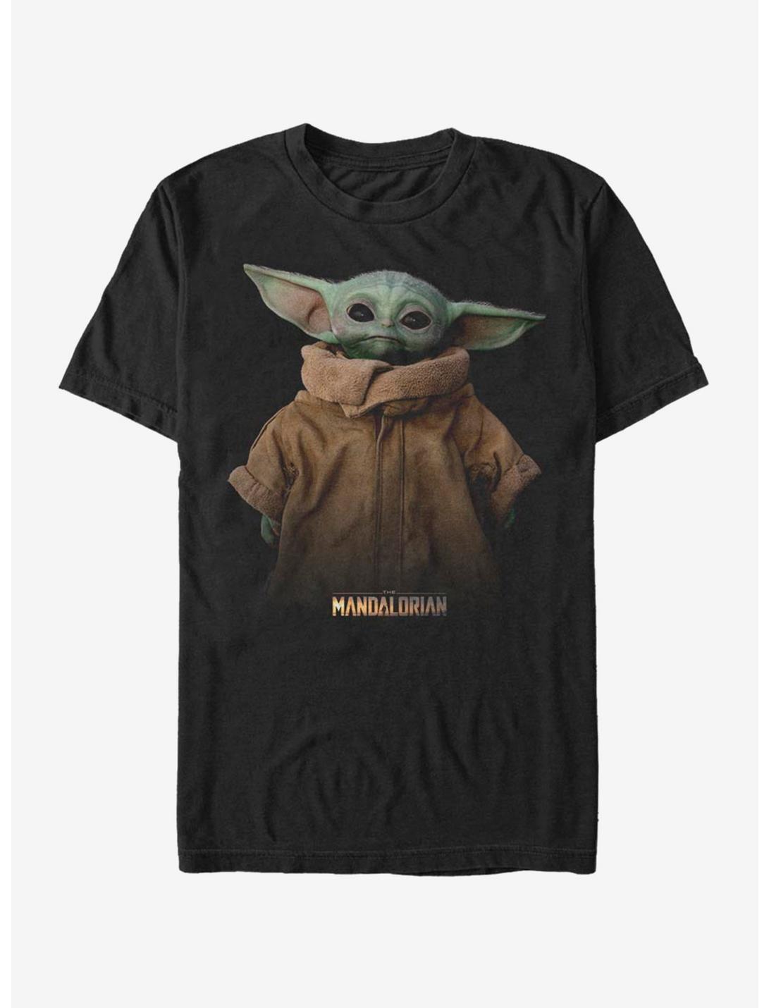 Star Wars The Mandalorian The Child Full Size T-Shirt, BLACK, hi-res