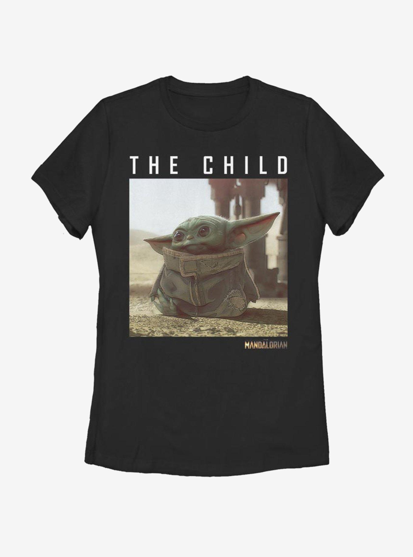 Star Wars The Mandalorian The Child Square Scene Womens T-Shirt, , hi-res