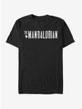 Star Wars The Mandalorian Simplistic Logo T-Shirt, BLACK, hi-res