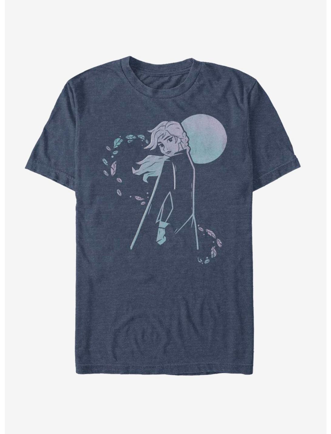Disney Frozen 2 Anna Autumn Wind T-Shirt, NAVY HTR, hi-res