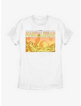 Star Wars The Mandalorian Desert Space Womens T-Shirt, , hi-res