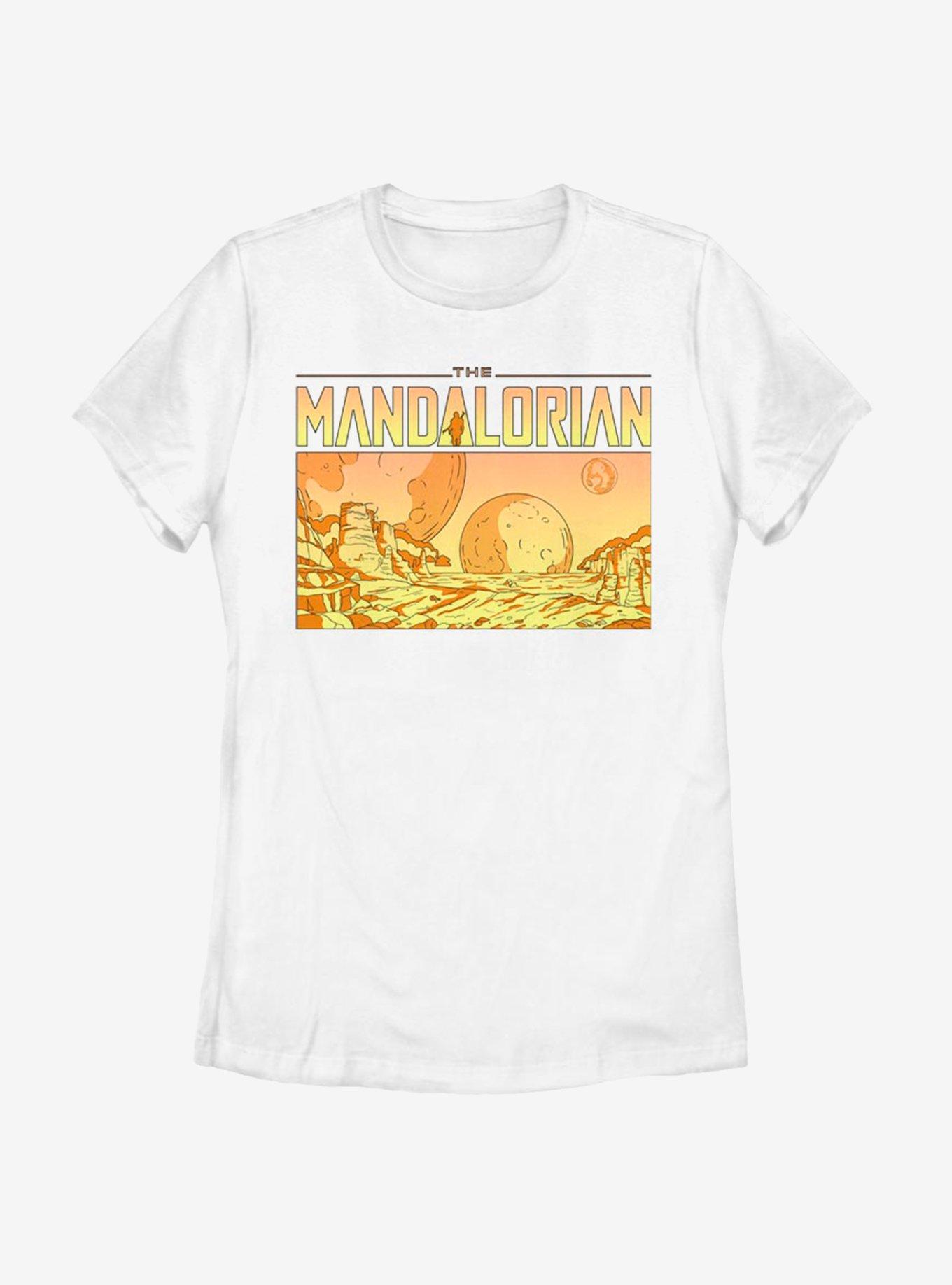 Star Wars The Mandalorian Desert Space Womens T-Shirt, , hi-res