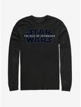 Star Wars Episode IX The Rise Of Skywalker Logo Long-Sleeve T-Shirt, BLACK, hi-res