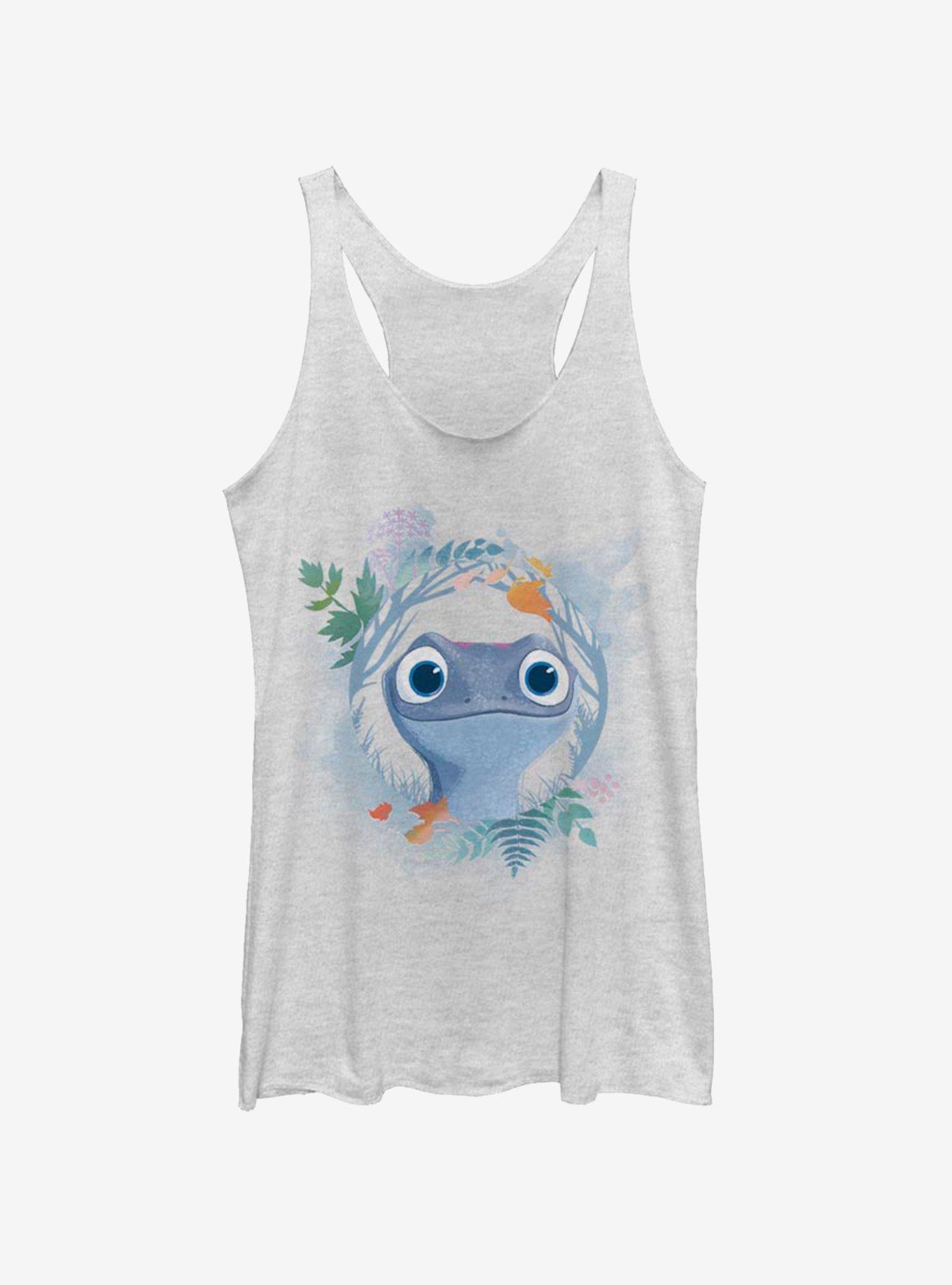 Disney Frozen 2 Watercolor Bruni Womens Tank Top, WHITE HTR, hi-res