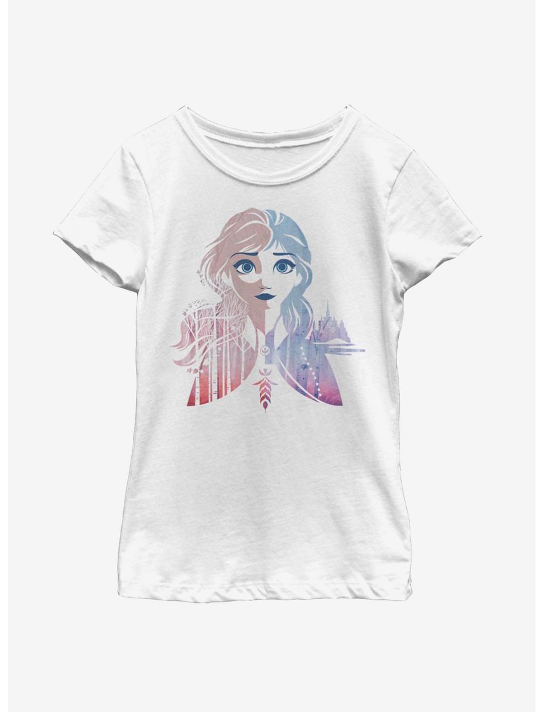 Disney Frozen 2 Anna Seasons Youth Girls T-Shirt, WHITE, hi-res
