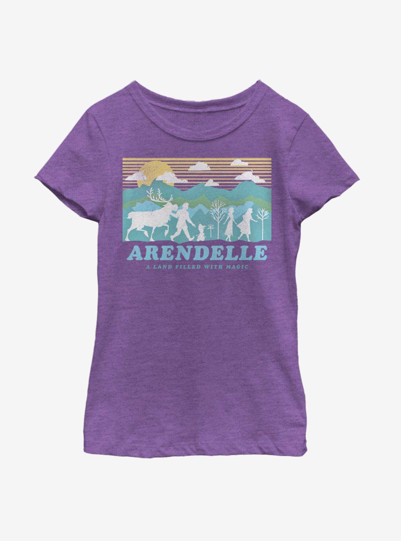 Disney Frozen 2 Arendelle Youth Girls T-Shirt, , hi-res