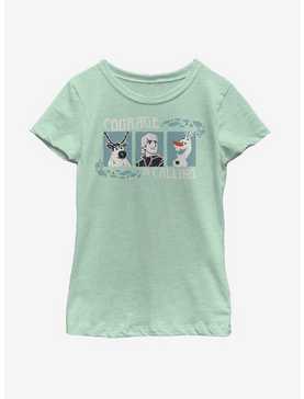 Disney Frozen 2 Courage Woodcut Youth Girls T-Shirt, , hi-res