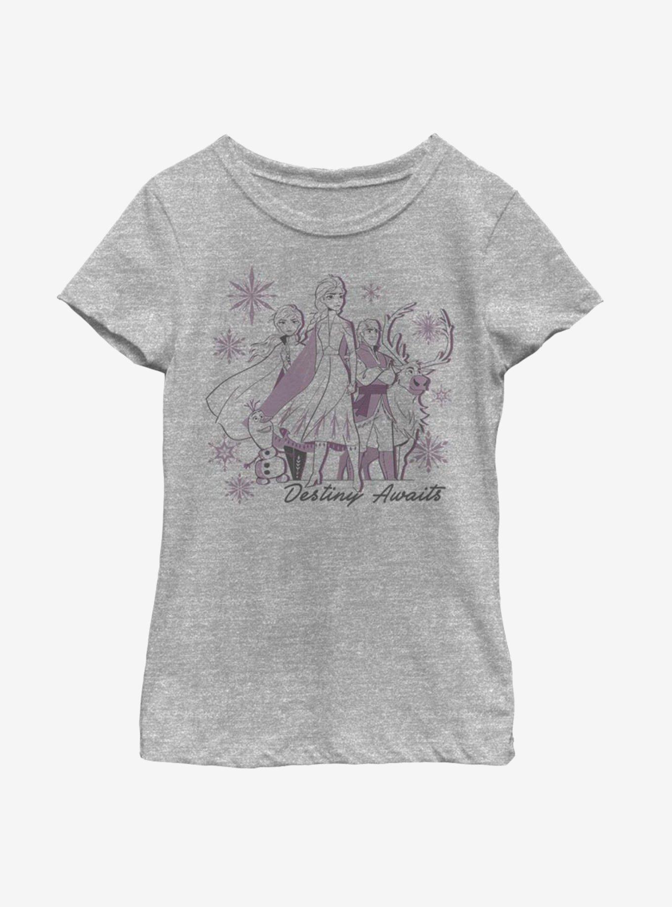Disney Frozen 2 Destiny Awaits Youth Girls T-Shirt, , hi-res