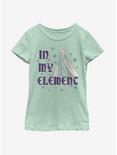 Disney Frozen 2 Elsa Element Youth Girls T-Shirt, MINT, hi-res