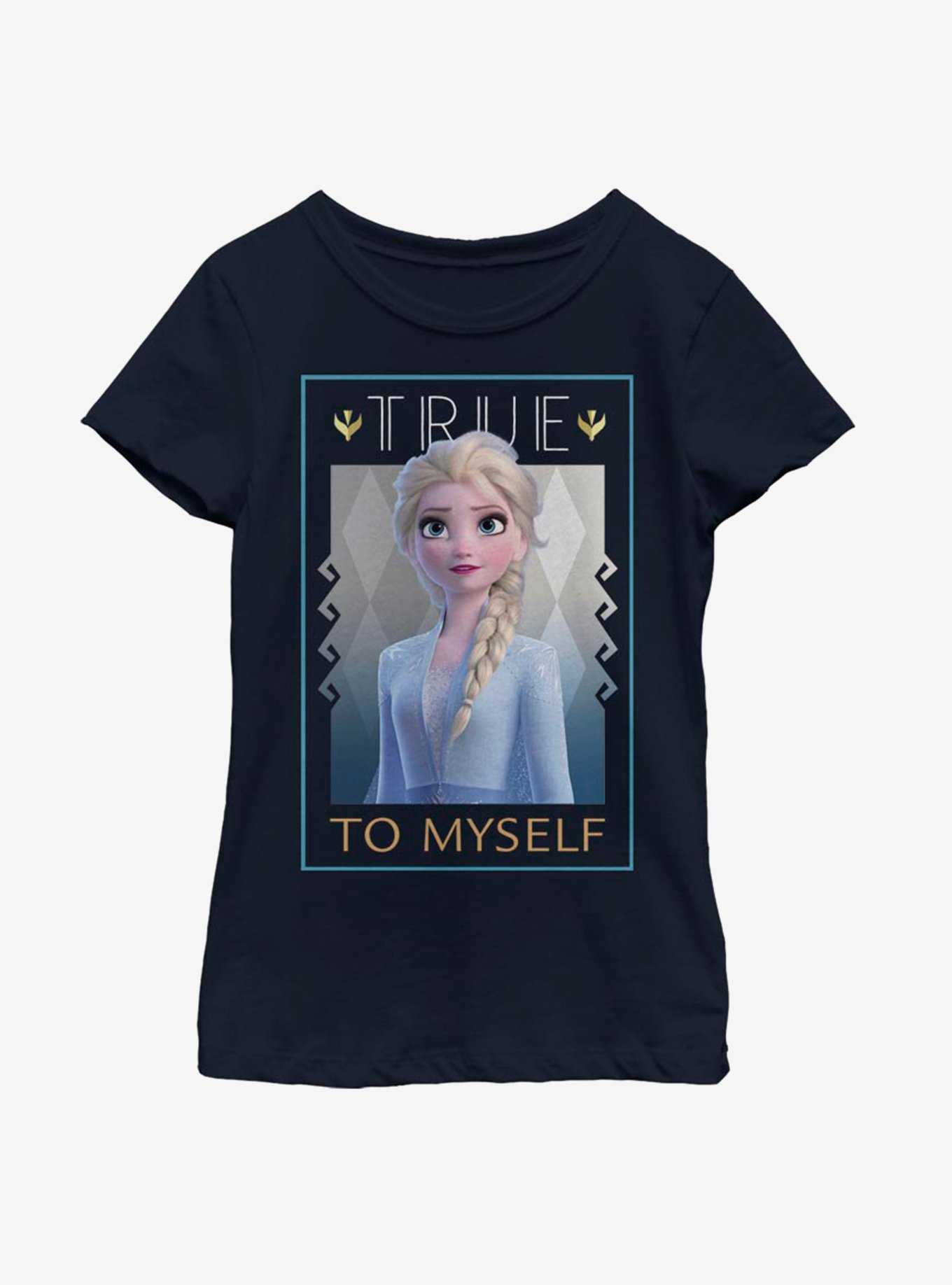 Disney Frozen 2 Elsa True To Myself Youth Girls T-Shirt, , hi-res