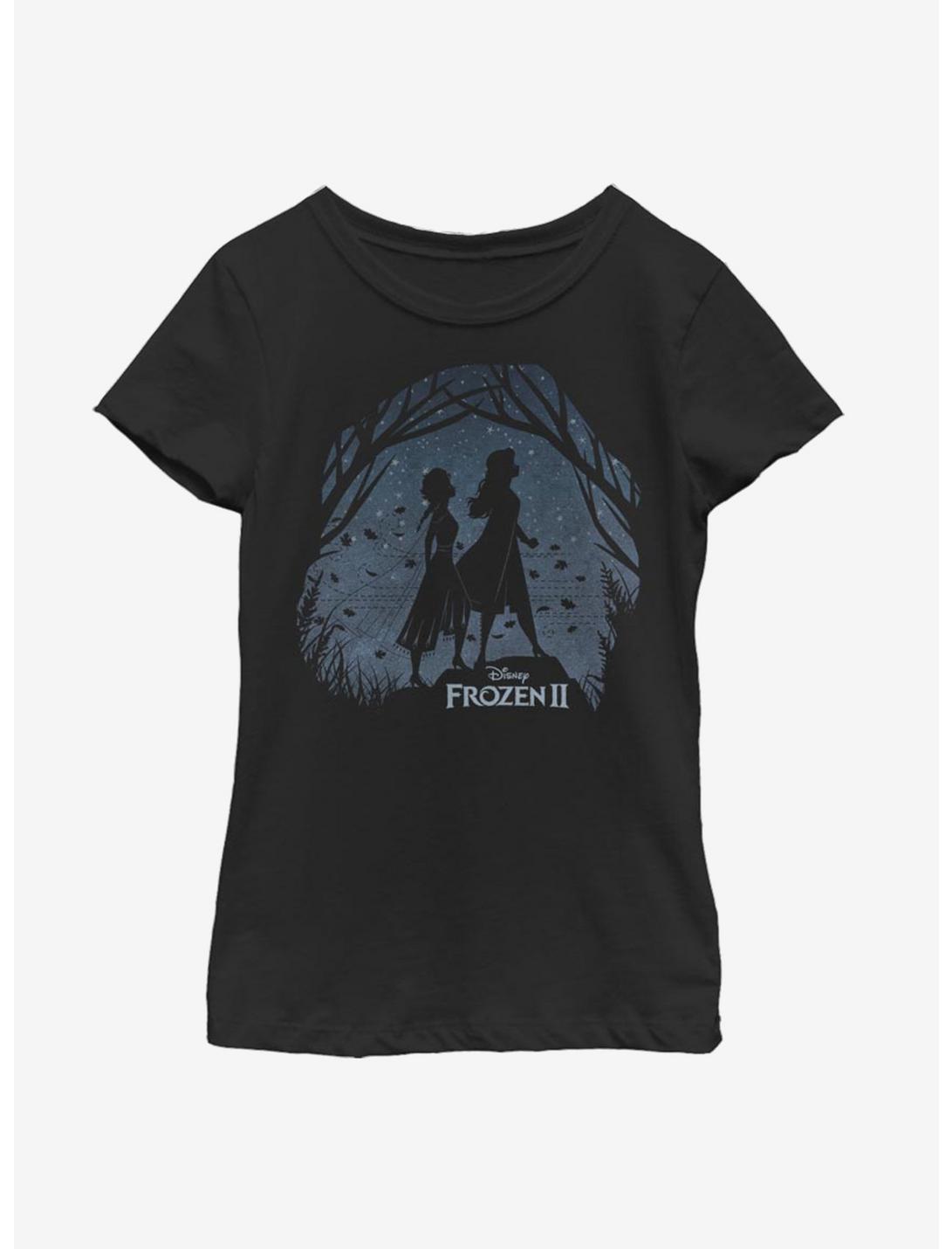 Disney Frozen 2 Our Adventure Youth Girls T-Shirt, BLACK, hi-res