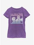 Disney Frozen 2 Live Your Truth Youth Girls T-Shirt, PURPLE BERRY, hi-res