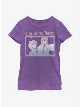 Disney Frozen 2 Live Your Truth Youth Girls T-Shirt, , hi-res