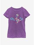 Disney Frozen 2 Olaf Loves Fall Youth Girls T-Shirt, PURPLE BERRY, hi-res