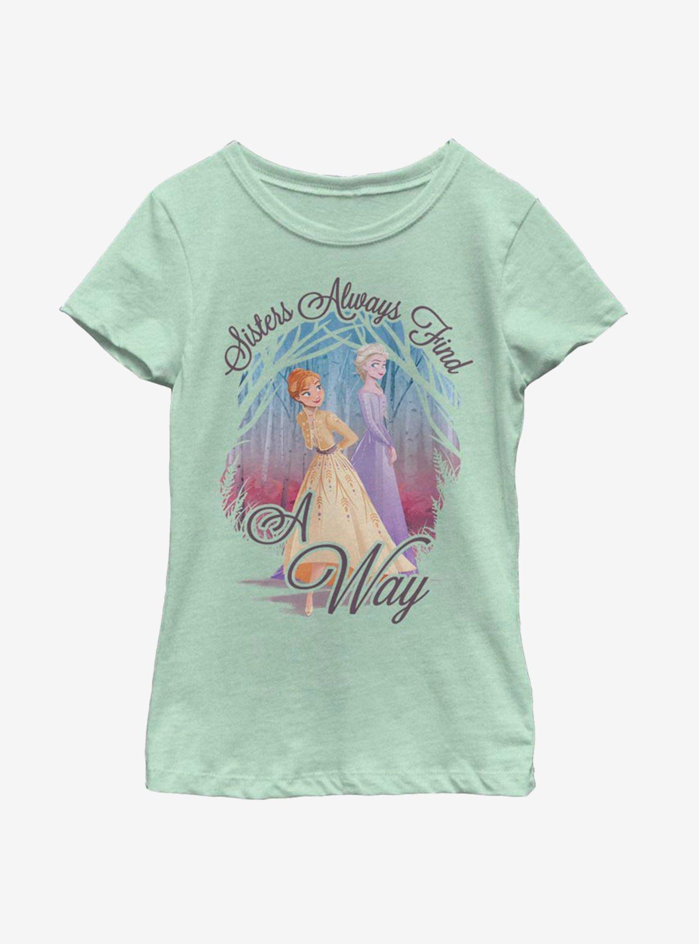 Disney Frozen 2 Sisters Find A Way Youth Girls T-Shirt, , hi-res