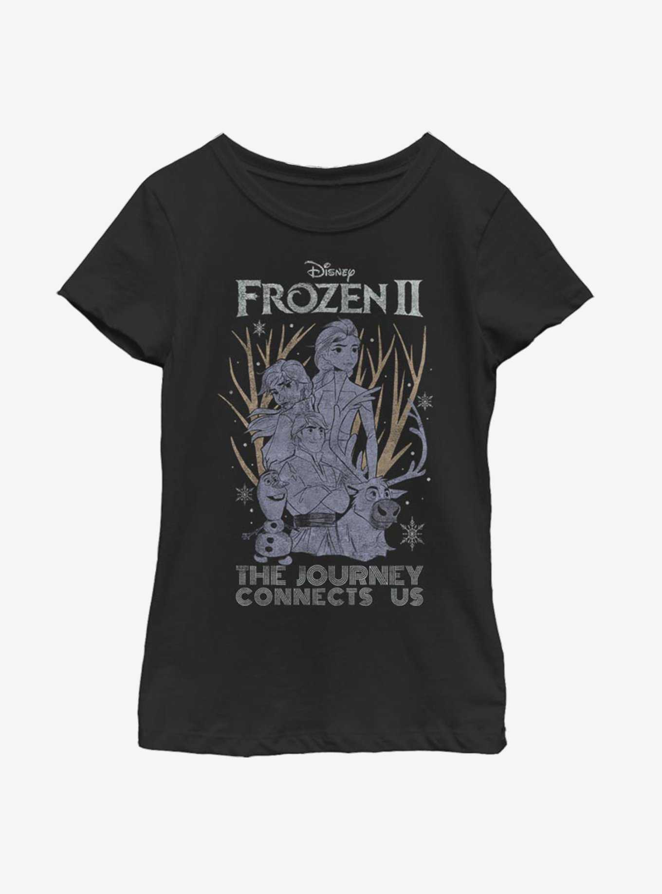 Disney Frozen 2 The Journey Connects Youth Girls T-Shirt, , hi-res
