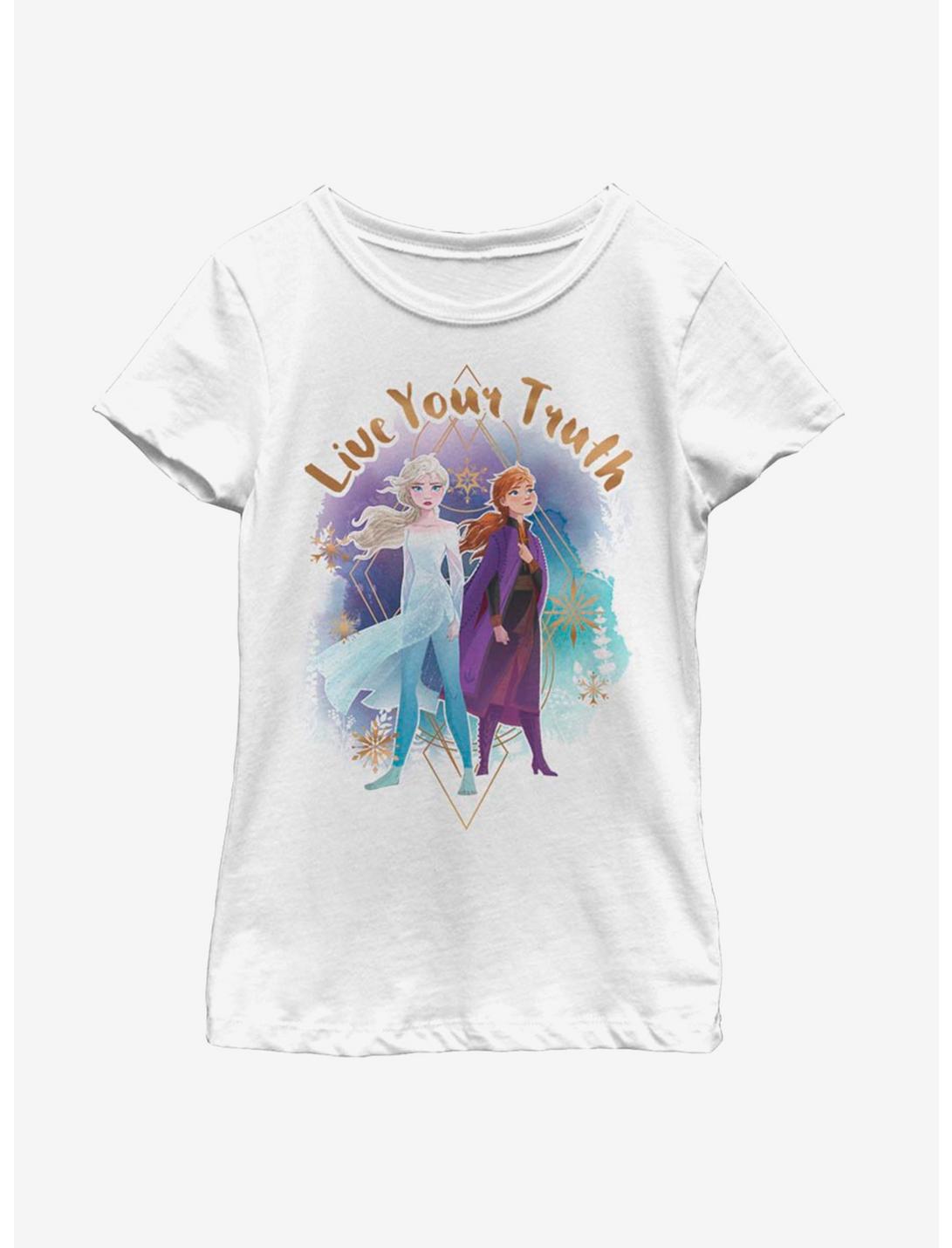 Disney Frozen 2 Truth Sisters Youth Girls T-Shirt, WHITE, hi-res