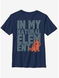 Disney Frozen 2 Element Bruni Youth T-Shirt, NAVY, hi-res