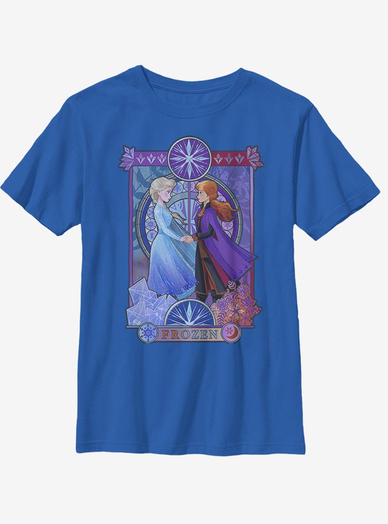 Disney Frozen 2 Sister Nouveau Youth T-Shirt, ROYAL, hi-res