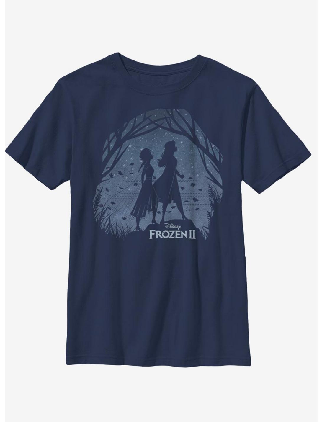 Disney Frozen 2 Our Adventure Youth T-Shirt, NAVY, hi-res
