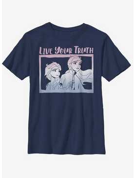 Disney Frozen 2 Live Your Truth Youth T-Shirt, , hi-res