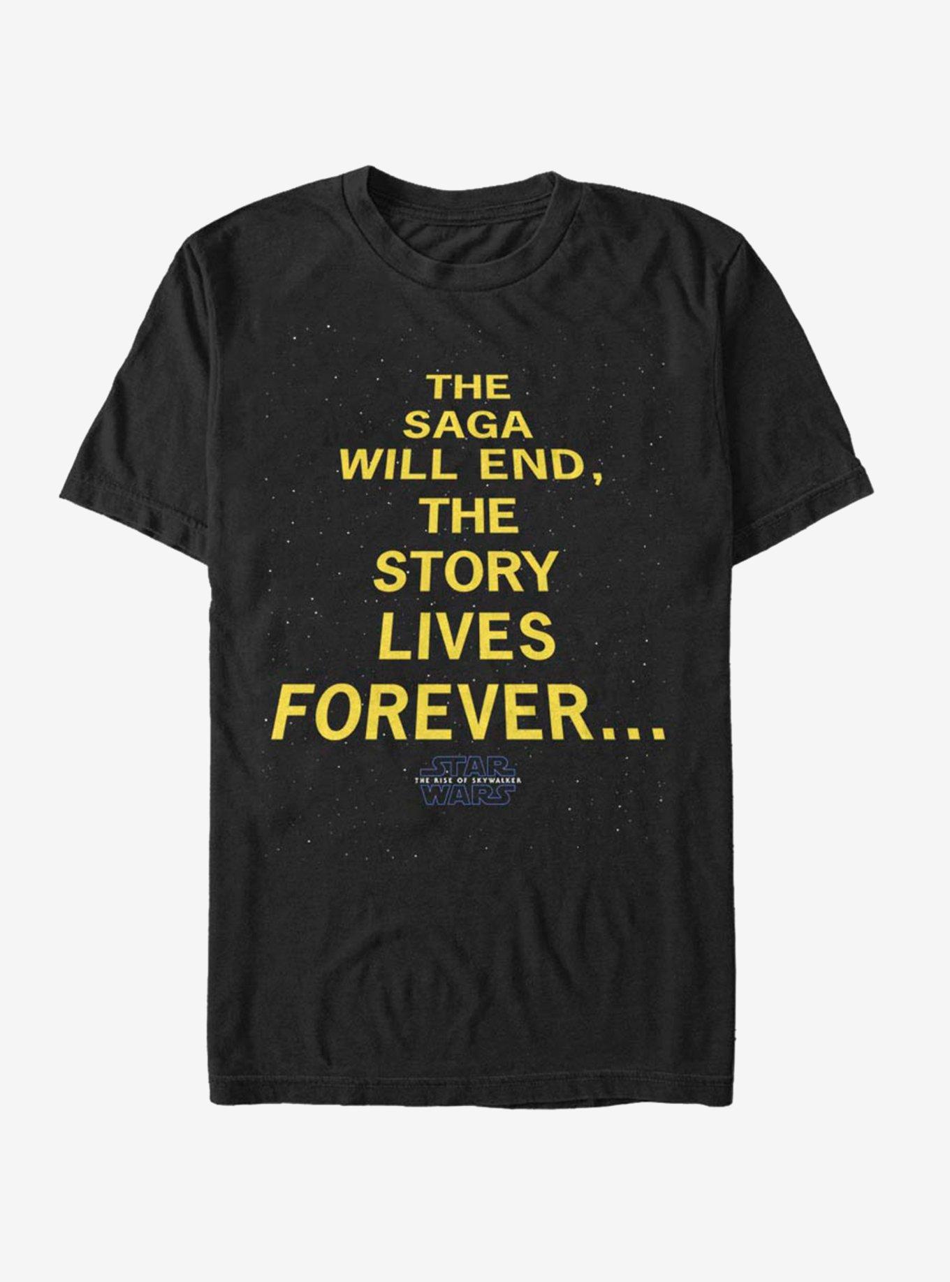 Star Wars Episode IX The Rise Of Skywalker Long Live T-Shirt, BLACK, hi-res