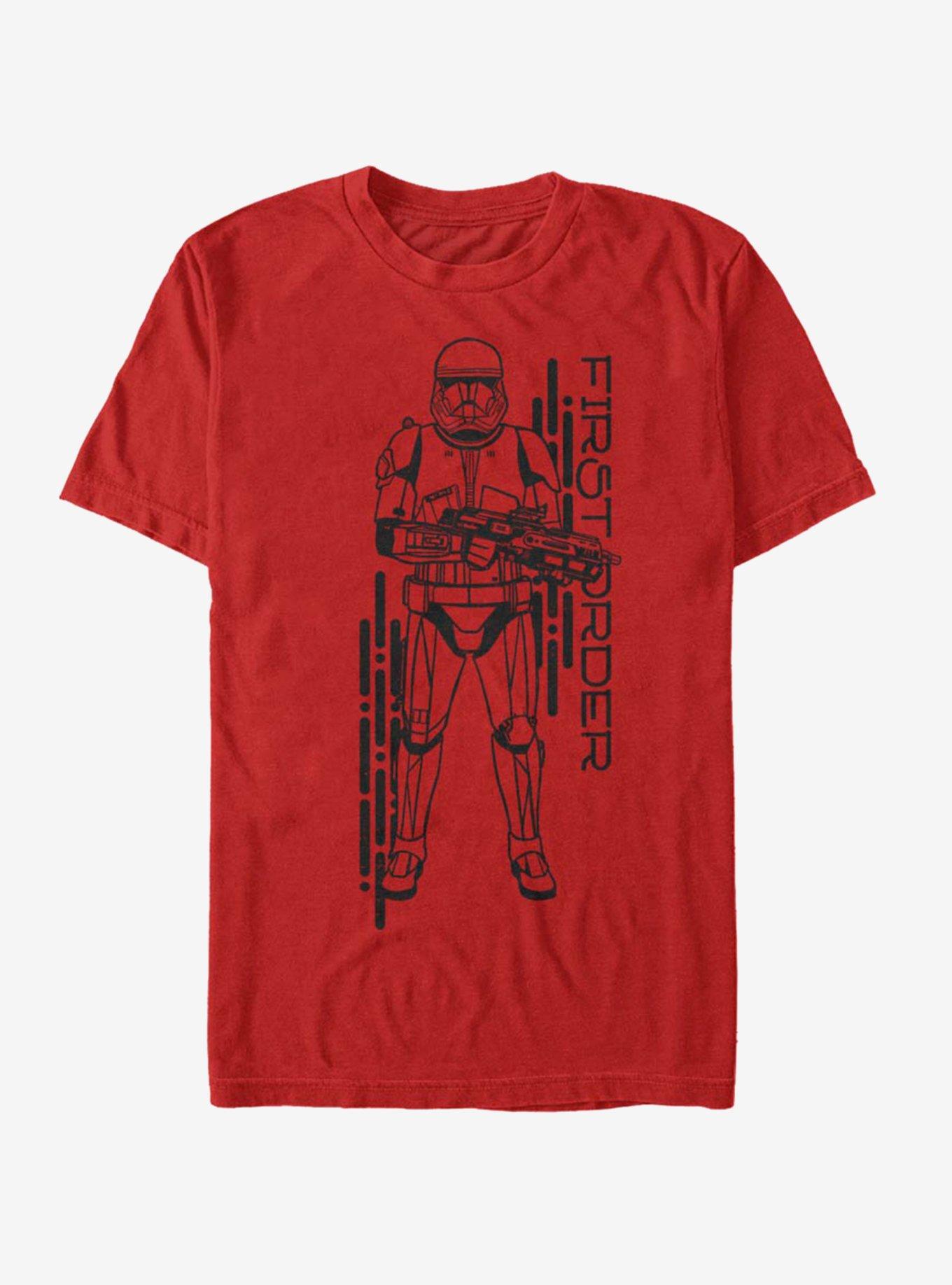 Star Wars Episode IX The Rise Of Skywalker Project Red T-Shirt, , hi-res