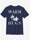 Disney Frozen 2 Warm Hugs Youth T-Shirt, NAVY, hi-res