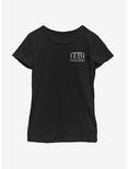 Star Wars Jedi Fallen Order Chest Logo Youth Girls T-Shirt, BLACK, hi-res