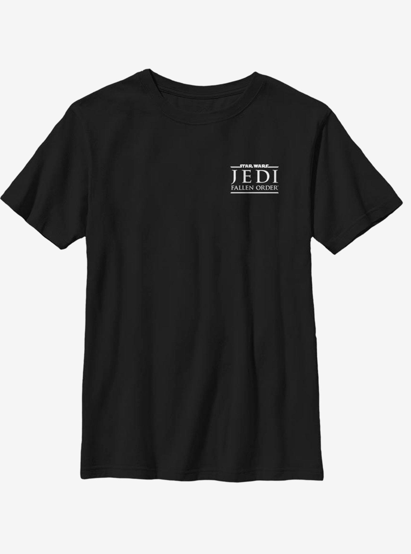 Star Wars Jedi Fallen Order Chest Logo Youth T-Shirt, , hi-res
