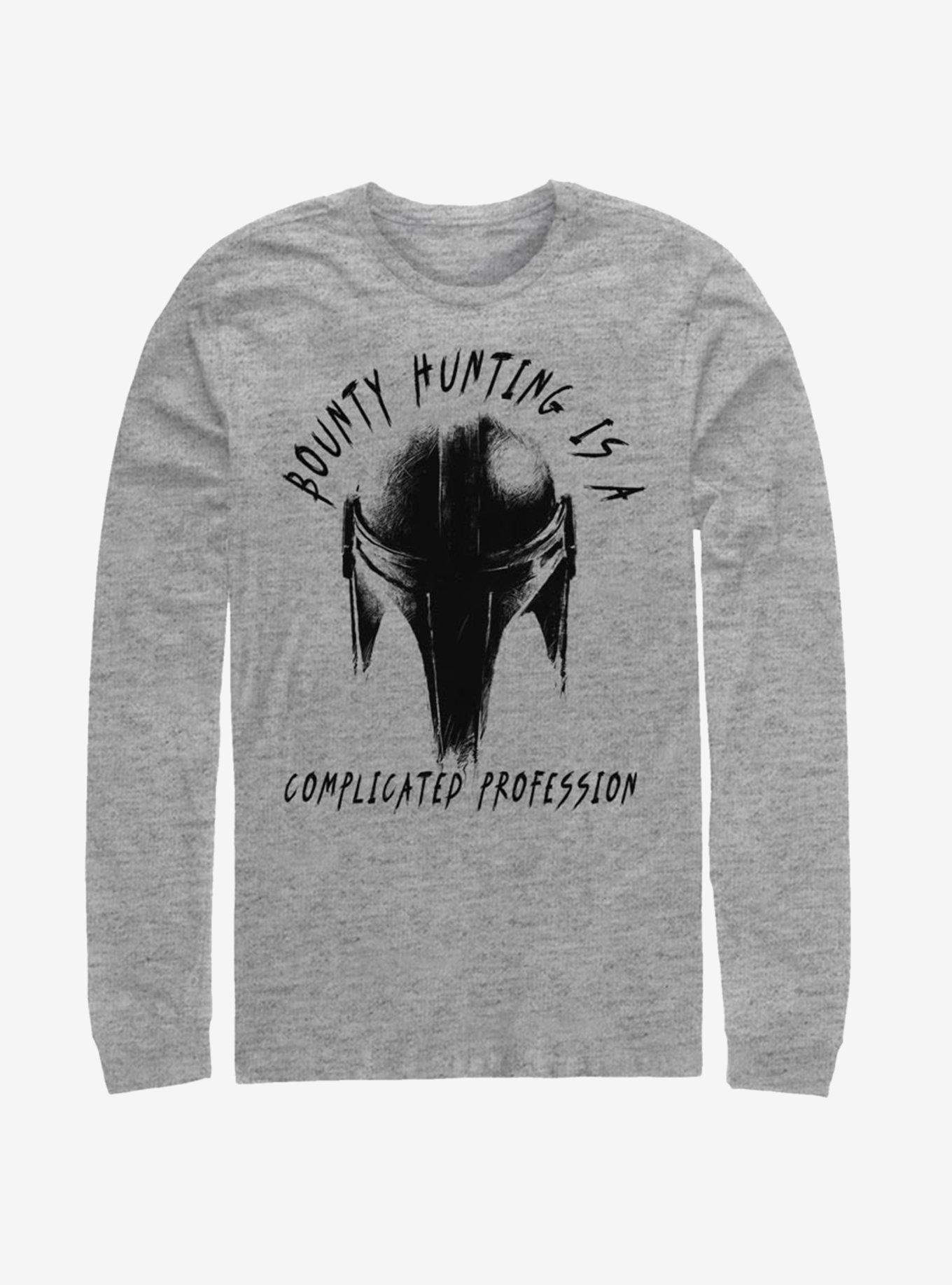Star Wars The Mandalorian Complicated Profession Long-Sleeve T-Shirt, , hi-res