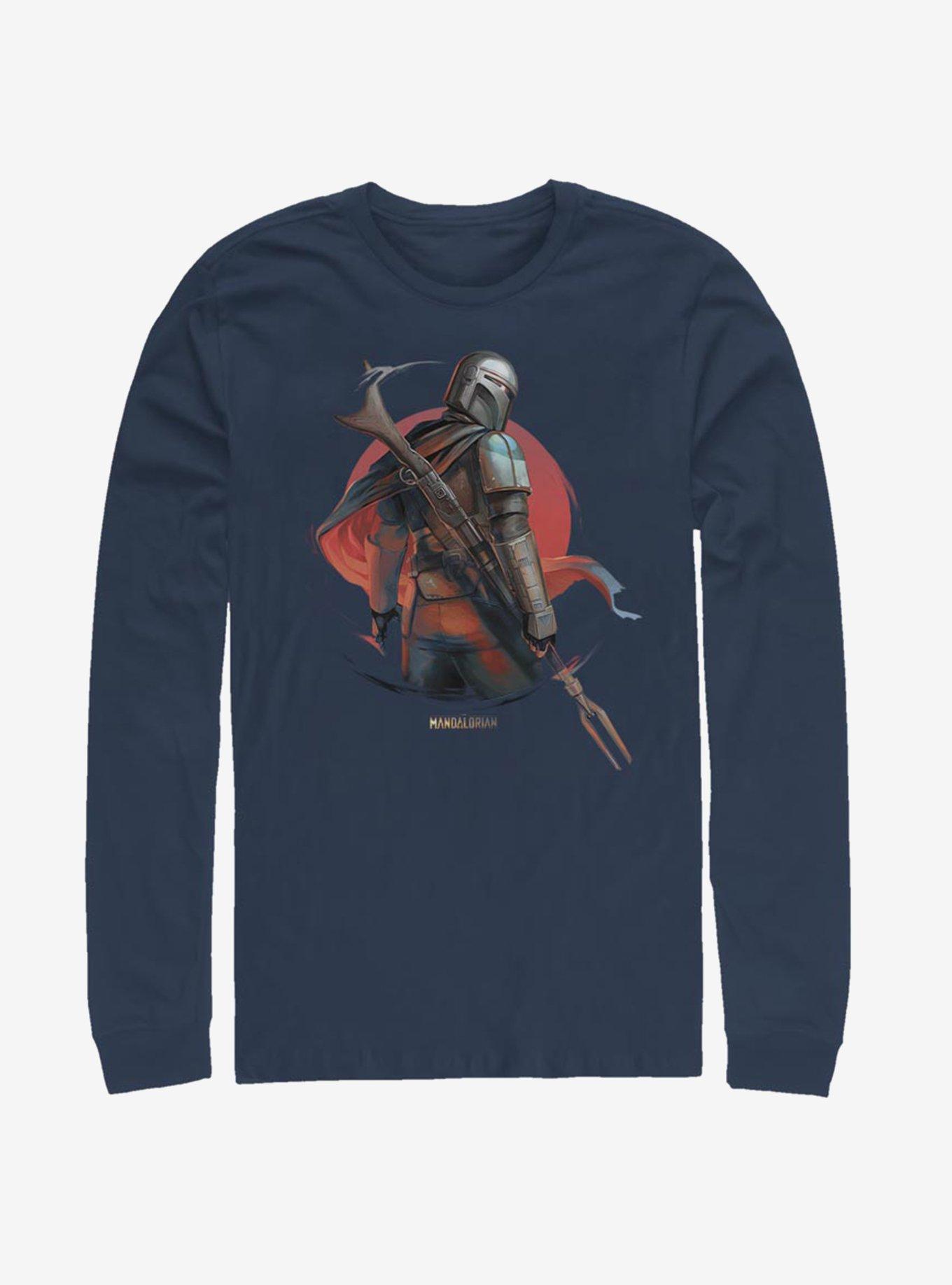 Star Wars The Mandalorian Sunrise Long-Sleeve T-Shirt, , hi-res