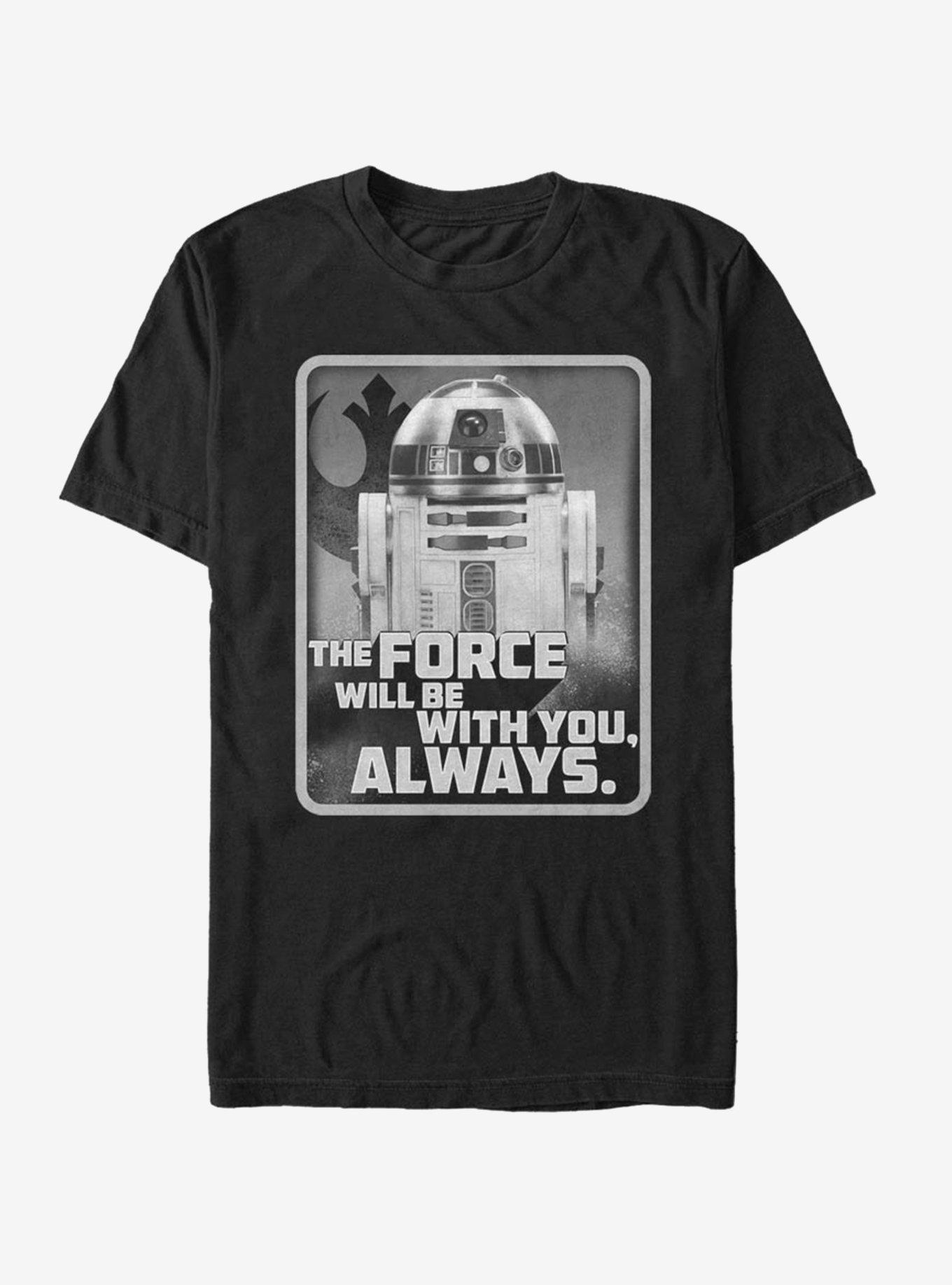 Star Wars Episode IX The Rise Of Skywalker With You R2D2 T-Shirt, , hi-res
